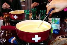 Fondue moitié-moitié ou fondue suisse